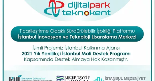 Projektunterstützung von der Istanbul Development Agency für den Dijitalpark Technokent
